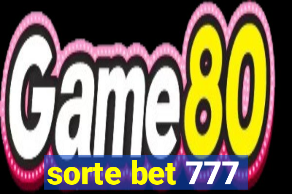 sorte bet 777